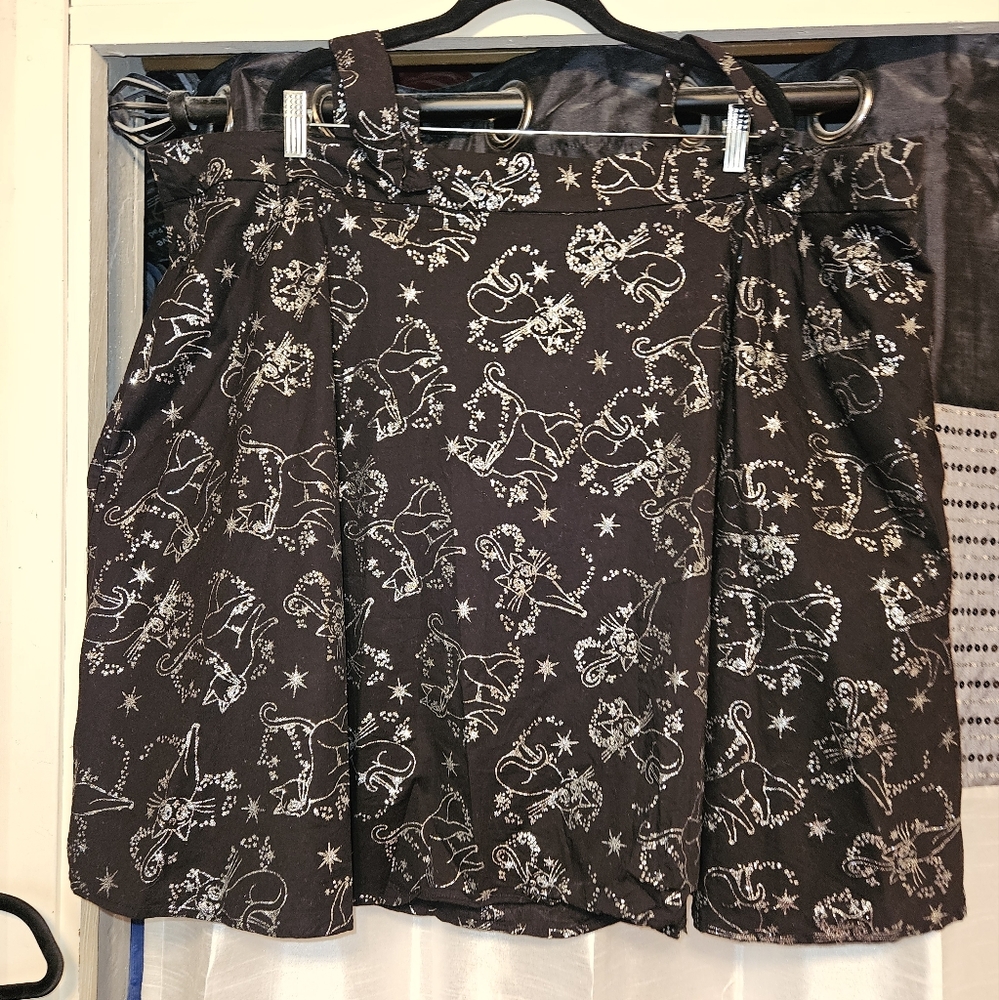 Sailor Moon Glitter Luna Suspender Skirt Plus Size Hot Topic Exclusive